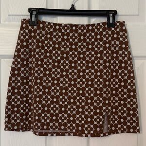 Hollister Floral Mini Skirt